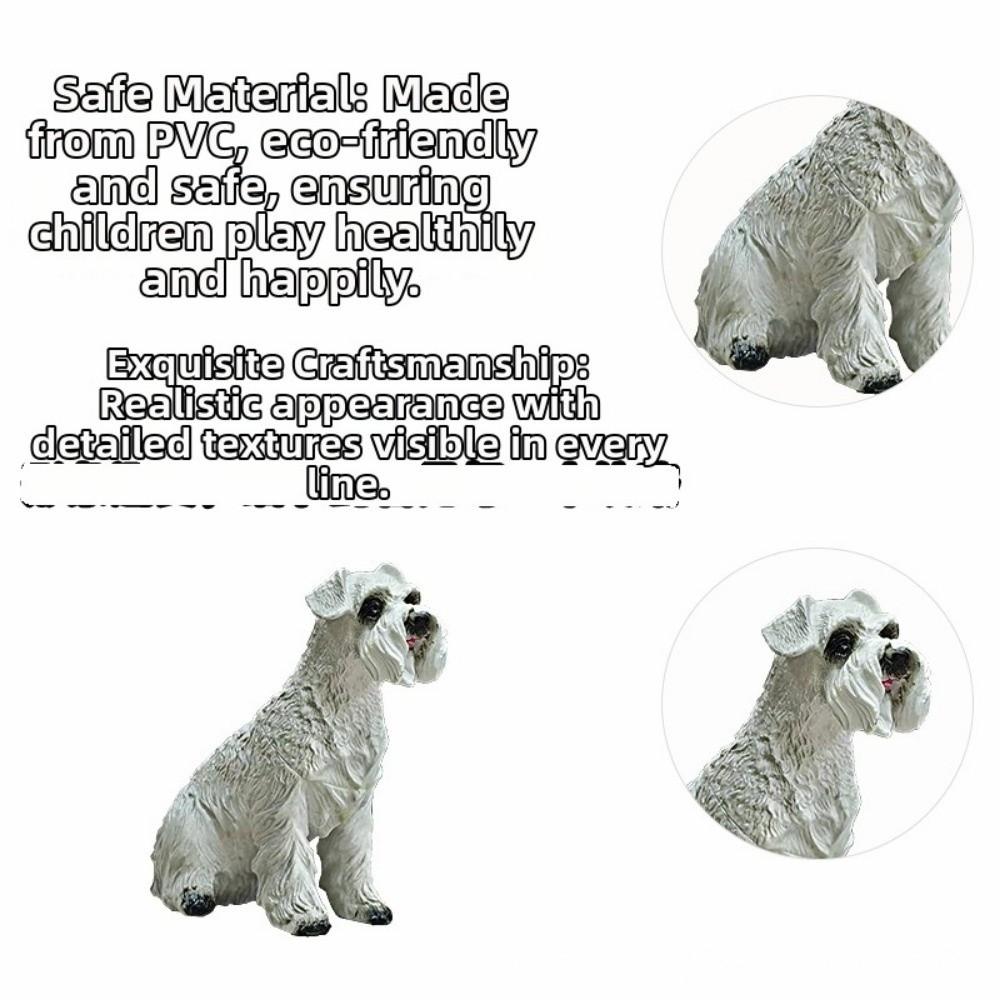 Mini Cat Model Figures Pastoral Cat Animal Model New Simulation Dog Ornament Gifts