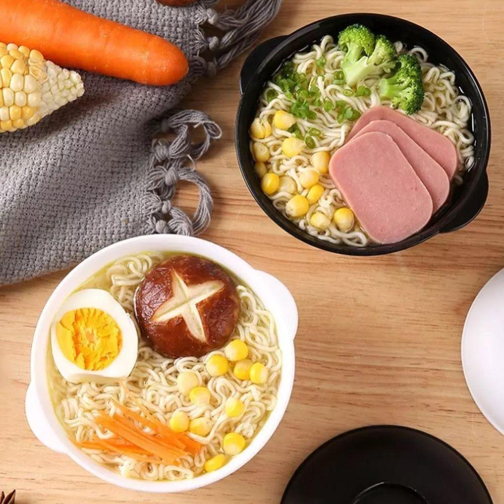 250 мл Миски для лапши быстрого приготовления Многофункциональный ланч-бокс Прочные миски для риса для студентов