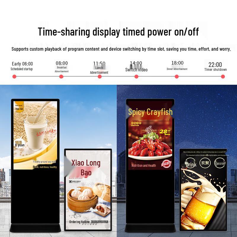 JAV Digital Advertising Display CN plug (adapter included)