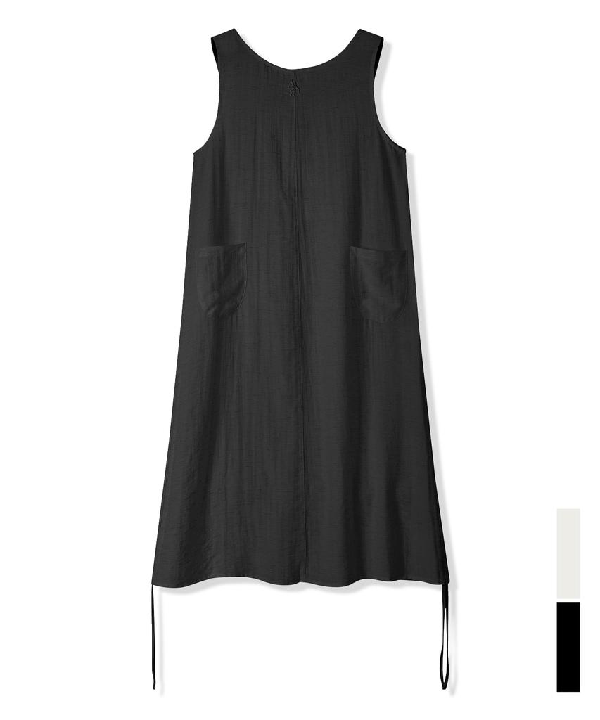 Urban Dress Aa Drawstring Sleeveless Dress - 2Col