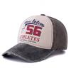 Unisex Vintage Washed Cotton Baseball Cap BASKETBALL CAPTAIN 56 Letter Embroidery Men And Women Outdoor Sports Hat