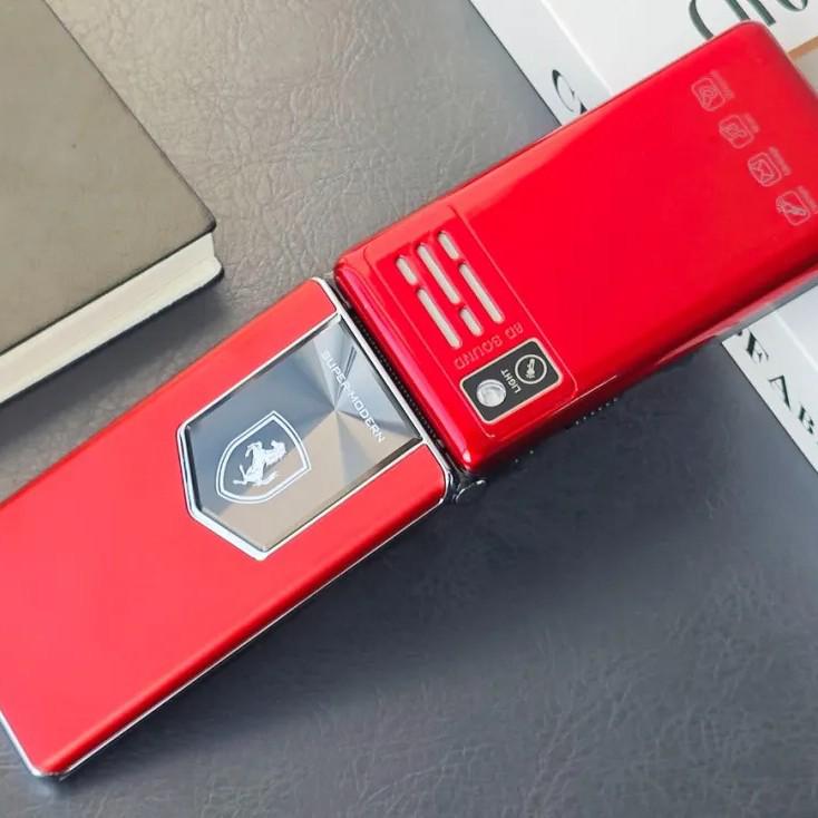 Доступный раскладной телефон для пожилых: 4G, 2,6-дюймовый экран, Большая батарея, Громкий динамик, Длительное время ожидания