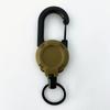 1Pc Anti-Theft Metal Easy-To-Pull Buckle Rope Elastic Keychain Sporty Retractable Key Ring Anti Lost Yoyo Ski Pass Id Card