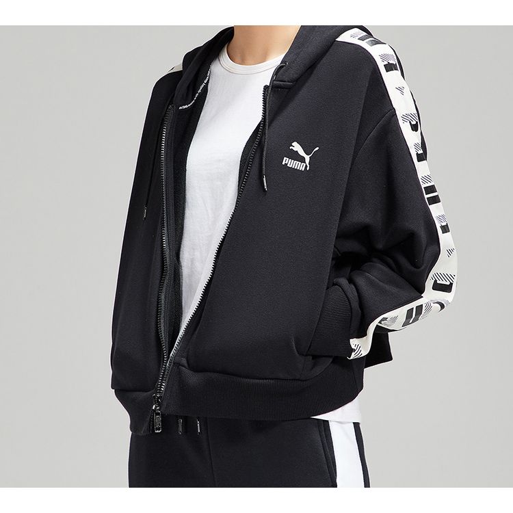 Puma Женская толстовка с капюшоном Revolt на молнии, махровая 578594-01