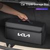 AAOB1 Car Trunk Organizer Box Large Capacity Auto Storage Bag Tools For KIA Sportage Seltos Sorento K3 K4 Soul Carnival EV6 EV9 K5 EV5