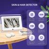 7-дюймовый HD-дисплей Профессиональный анализатор кожи 50X/200X Увеличительное стекло для кожи Микроскоп для пор Тестер для лица Детектор волосяных фолликулов и кожи головы