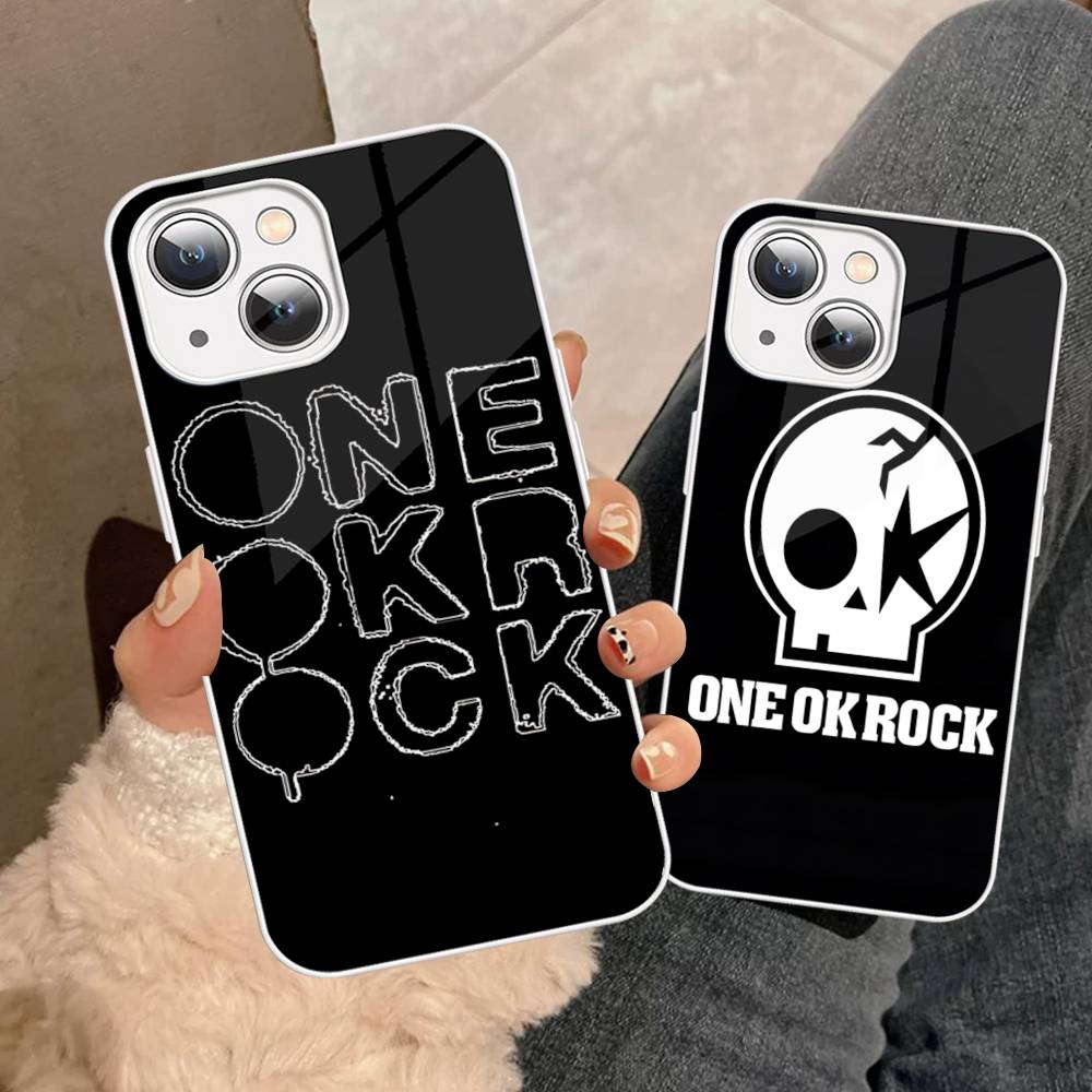Japanese Rock O-ONE OK ROCK Band Tempered Glass For Iphone 14 13 12 11 Pro Mini XS MAX 14Plus X XS XR Cover