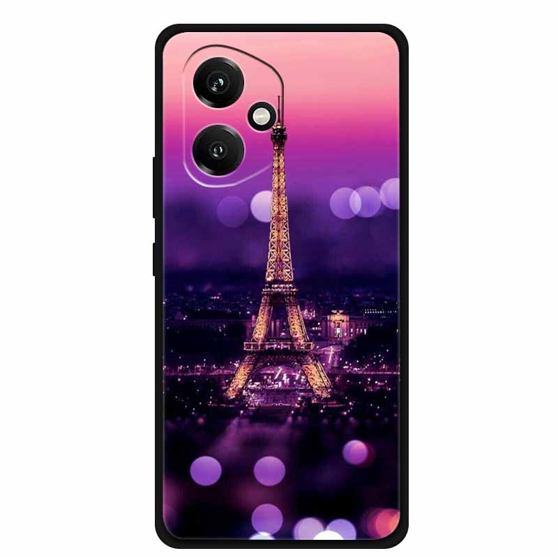 For Honor 400 5G Case Honor400 Phone Cover Wolf Lion Black Silicone Soft Coque For Honor 400 Pro 5G Back Cover Case Funda Shell