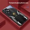 Деревянный Дракон Черный Для Oppo A79 5G 58 78 74 60 4G Reno 11F Realme GT 6 11 Note 50 10 C55 X2 Закаленное Стекло Черный Чехол для Телефона