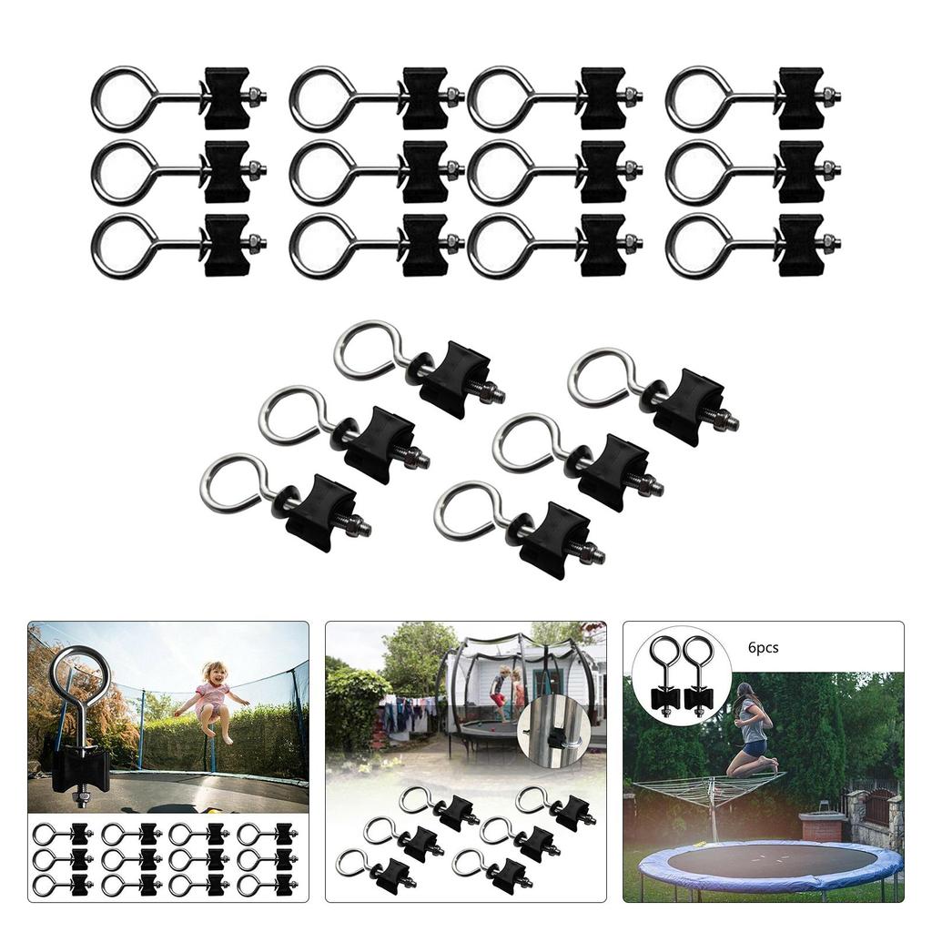 Trampoline Screws Replacement Parts Durable Necessary Trampoline Accessories for Fixed Trampoline Jump Bed