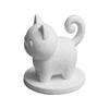 Милая 3D-печатная фигурка кошки, Маленькая мультяшная статуэтка котенка для офисной полки, Рабочего стола, Дома, Декора автомобиля, Коллекционные подарки для любителей кошек