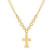 Xiyin Amazon Women's Fashion Cross Pendant Simple Necklace ins Wind Necklace
