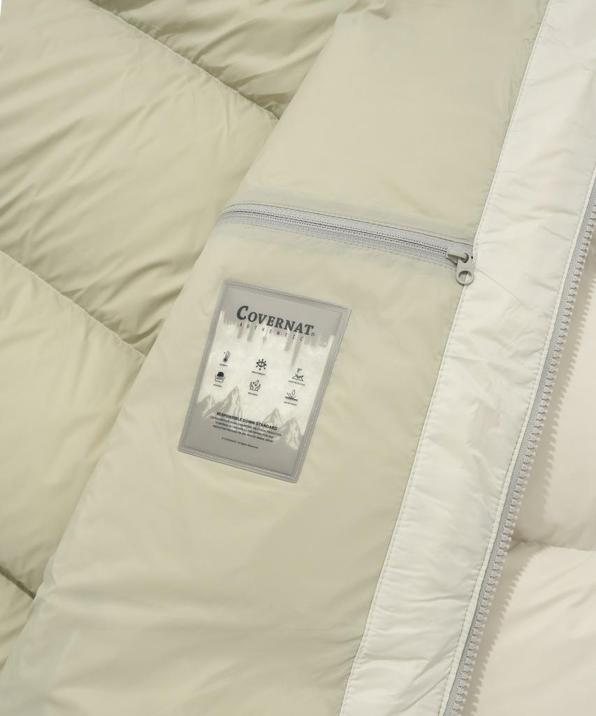 Covernat Rds Civic Short Puffer Ivory