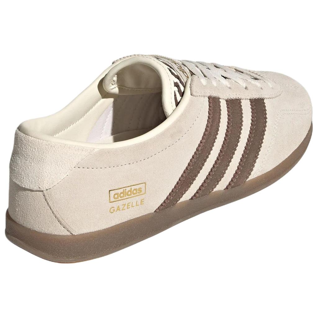 adidas Оригинальные Gazelle Lo Pro Низкие Скейт-Кроссовки Женские Кроссовки Светло-Бежевый Коричневый KI4708
