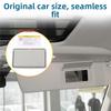Накладка на зеркало в козырьке для Mercedes C-Class W202 1993-2000 и E-Class W210 1995-2002, ПК АБС, Аксессуар для интерьера