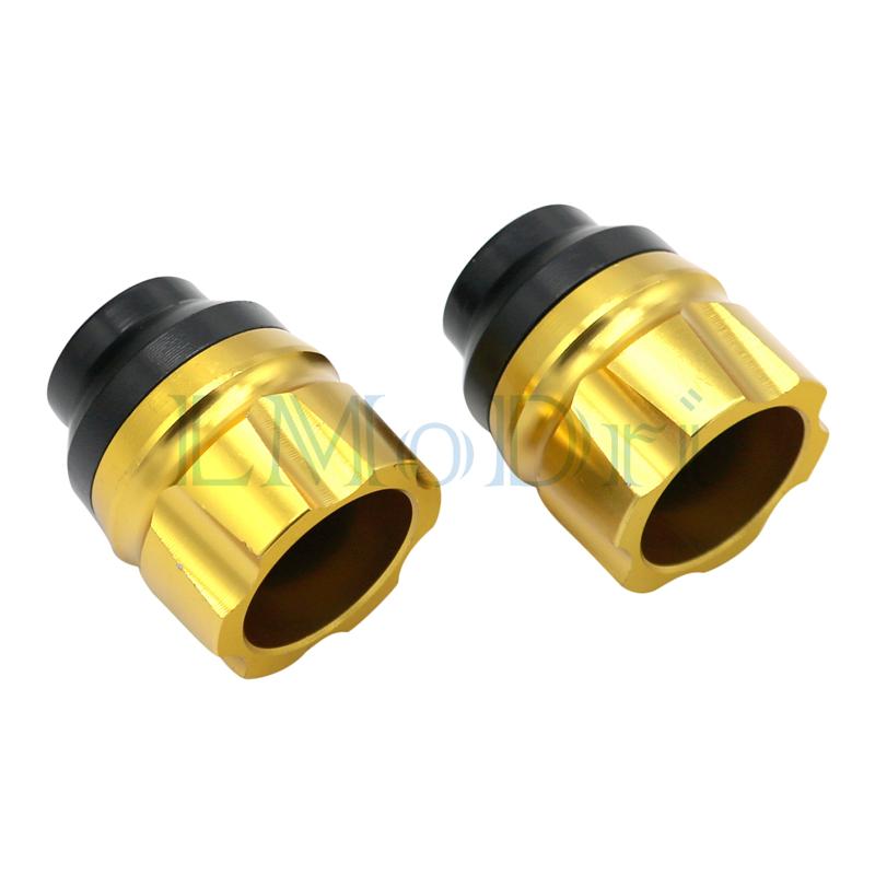 LMoDri универсальная мотоциклетная амортизирующая чашка, передняя вилка, ползунки, Crash Pad для Yamaha Honda Kawasaki Suzuki