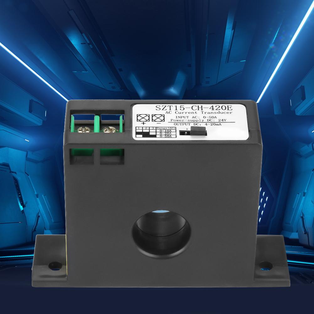 SZT15 CH 420E Current Transducer Transmitter Transformer Sensor AC Current Converter 0 50A