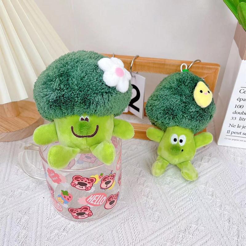 Игрушки Милый Новый Овощной Брокколи Подвеска Креативная Мягкая Игрушка Брелок Сумка Подвесное Украшение для Пар