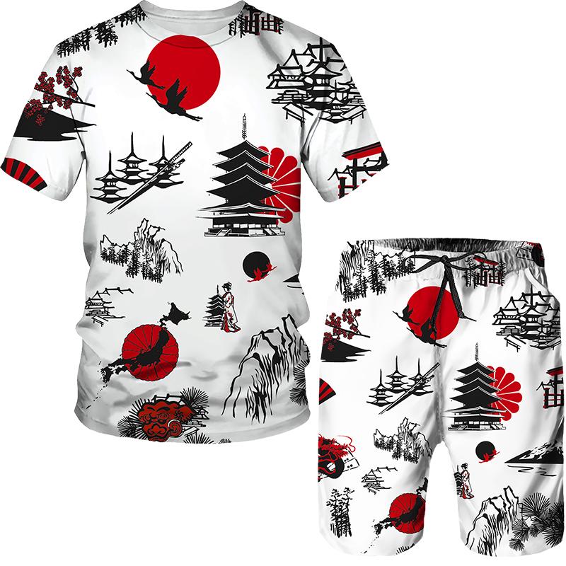 Футболки с принтом «Утки» и леопардовым принтом в 3D, комплекты с шортами для детей, модные футболки с коротким рукавом и брюками большого размера для мальчиков и девочек, костюмы, одежда