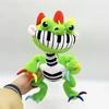 33cm Pianosaurus Plush Anime Nightmare Critters Yarnaby Plushie Soft Doey Stuffed Green Dinosaur Pillow Doll Custom Toy Gift