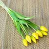 1 шт. искусственные цветы тюльпана поддельные цветы настоящее прикосновение свадебные цветы банкет для домашнего декора