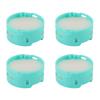 4PCS Odor Neutralizer Cartridge ABS Vacuum Cleaner Replacement Parts for Shark IZ400UK AZ3002 for
