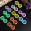 10Pcs Contact Lens L+R Cases Storage Holder Soaking Container Travel Accessaries