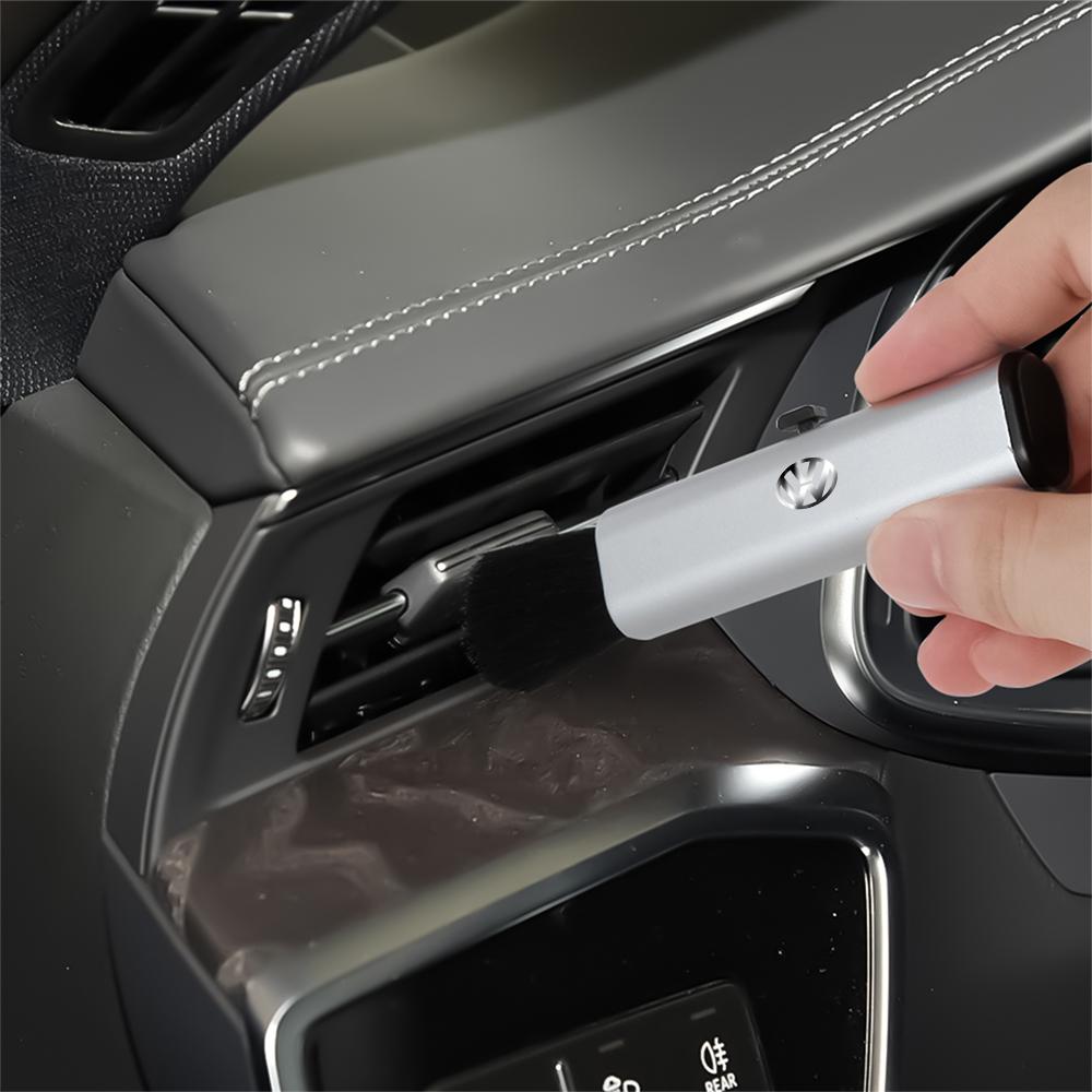 Car Interior Soft Cleaning Brush Auto Crevices Cleaning Tools Auto Valve For Volkswagen Vw Tiguan Jetta Rline Scirocco Golf Polo JU4GG