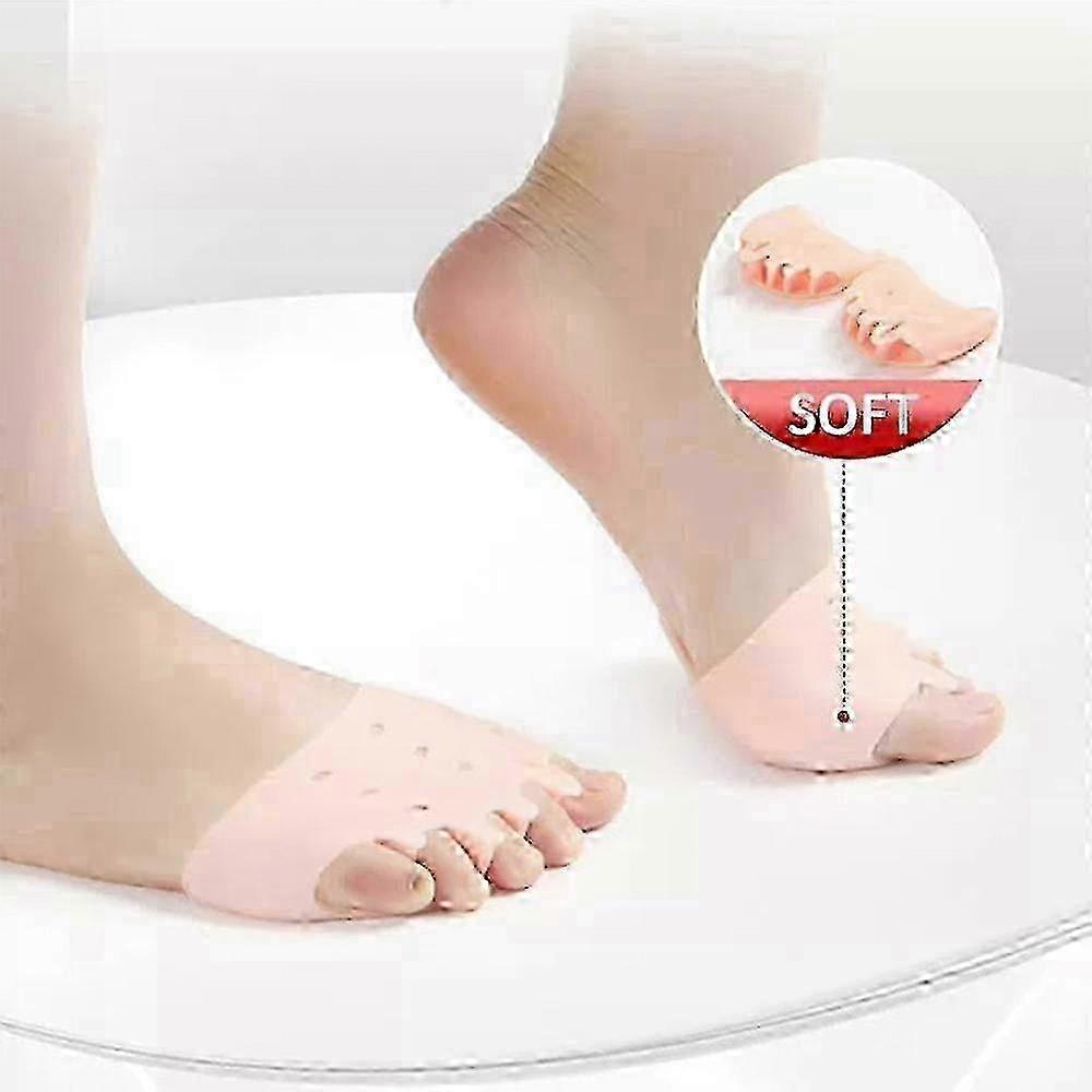 Корректор Hallux Valgus Hyggear - 4 шт. мягких силиконовых разделителя пальцев ног 2025