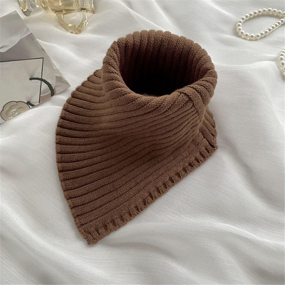 Fashion Detachable Warm Neck Warmer Turtleneck Knitted Fake Collar Scarf