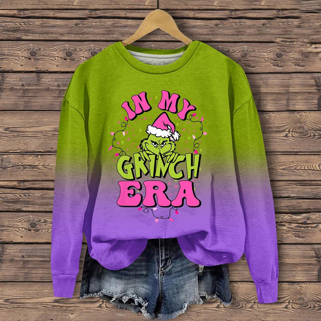 Женская мода, повседневный пуловер с длинными рукавами и капюшоном, толстовка с принтом на Хэллоуин