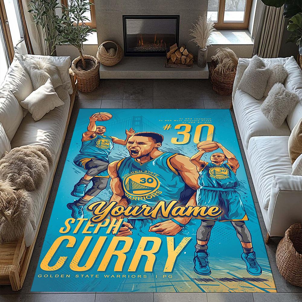 Curry Personalized Name Floor Rug Office Rug Design For Foyer Outdoor Living Rooms Dining Room Antislip Carpet Office Home Decor