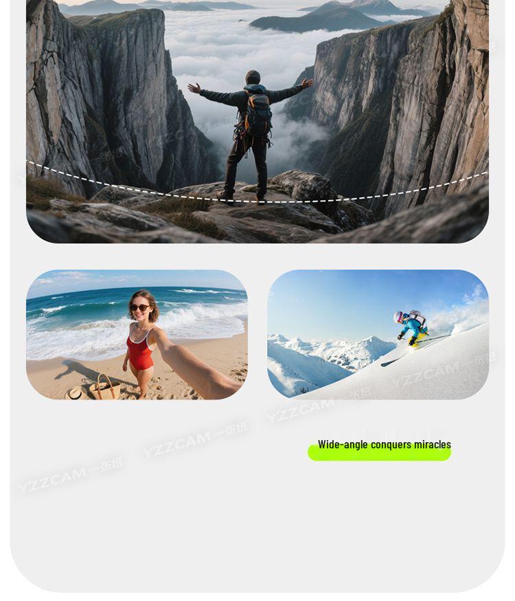 2025 Экшн-камера-миниатюра: HD Велосипедный и Мотоциклетный Видеорегистратор