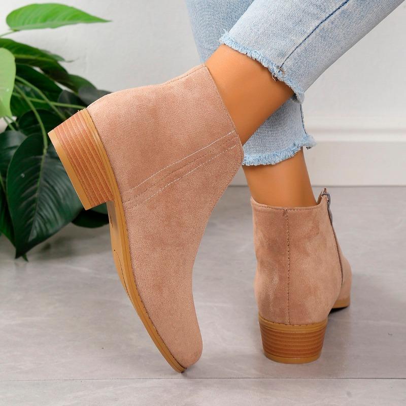 Новые стильные женские короткие сапоги, модные туфли с острым носком и толстым каблуком, рабочие туфли с леопардовым принтом, красные туфли-лодочки в готическом ковбойском стиле, удобные женские сапоги