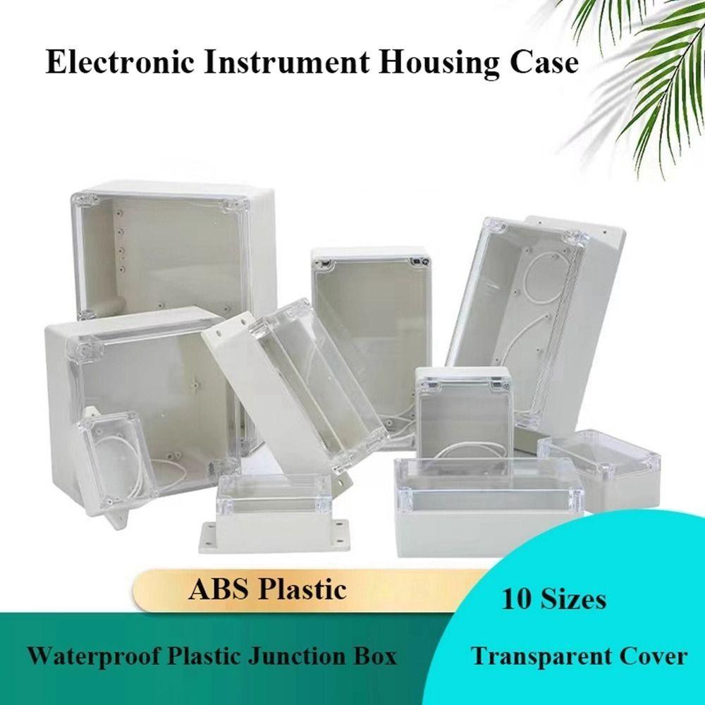 Plastic Electronic Project Instrument Case ABS Outdoor Junction Box Housing New Enclosure Box
