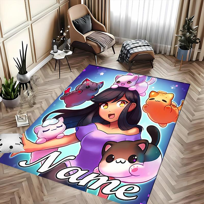 Custom personalization Aphmau Area Rug - Perfect For Kitchen, Bathroom,Laundry Room Decor Large Size Available,Gift All Seasons