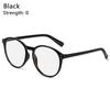 Vintage Round Frame UV Protection Myopia Glasses Anti Blue Light Flat Mirror Eyewear Eyeglasses