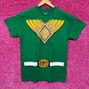 Костюм Power Rangers Зеленый Дракон Power Ranger Броня Футболка M