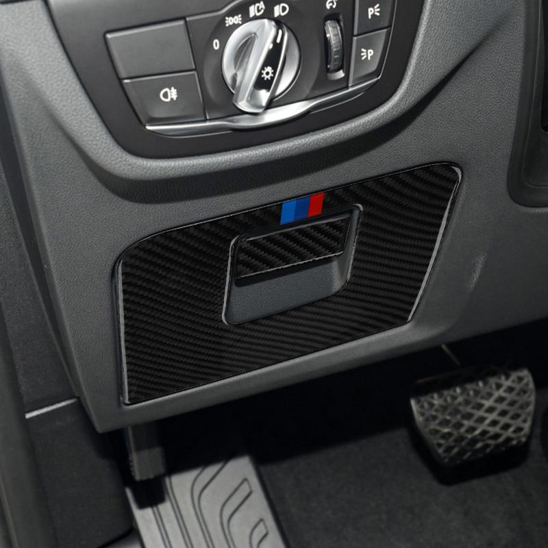 Наклейка из углеродного волокна для BMW X3 X4 18-21 g01 g02 g08, внутренняя рамка автомобиля, отделка приборной панели, декоративные наклейки