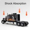 1:24 PETERBILT 389 Грузовик Игрушка Ходячий Трактор Модель Машины Сплав Литье под Давлением Звук Свет Модели Транспортных Средств Декор Салона Подарок