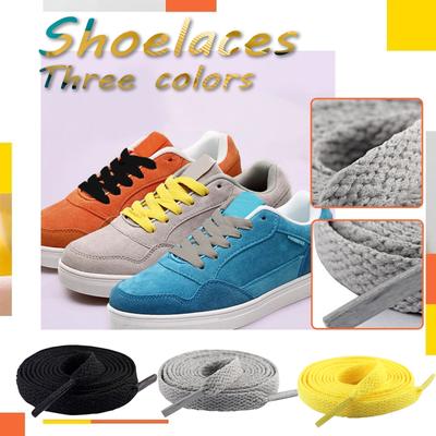 Плоские цветные шнурки 100 см. Футбольные бутсы. Тренировочная обувь.