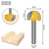 6 мм хвостовик полукруглый рельефный нож с шаровой головкой диаметр фрезы по дереву 6-25 мм фрезы деревообрабатывающий фрезерный станок
