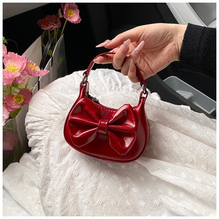 Trendy Bow Crossbody Children's Coin Purse