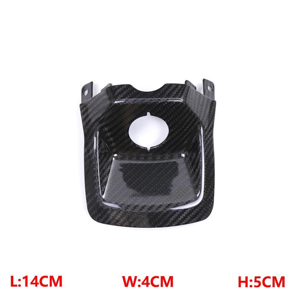 CFMOTO 800NK Rhinoceros Spirit+ Carbon Fiber Key and Lock Cover for Motorcycle