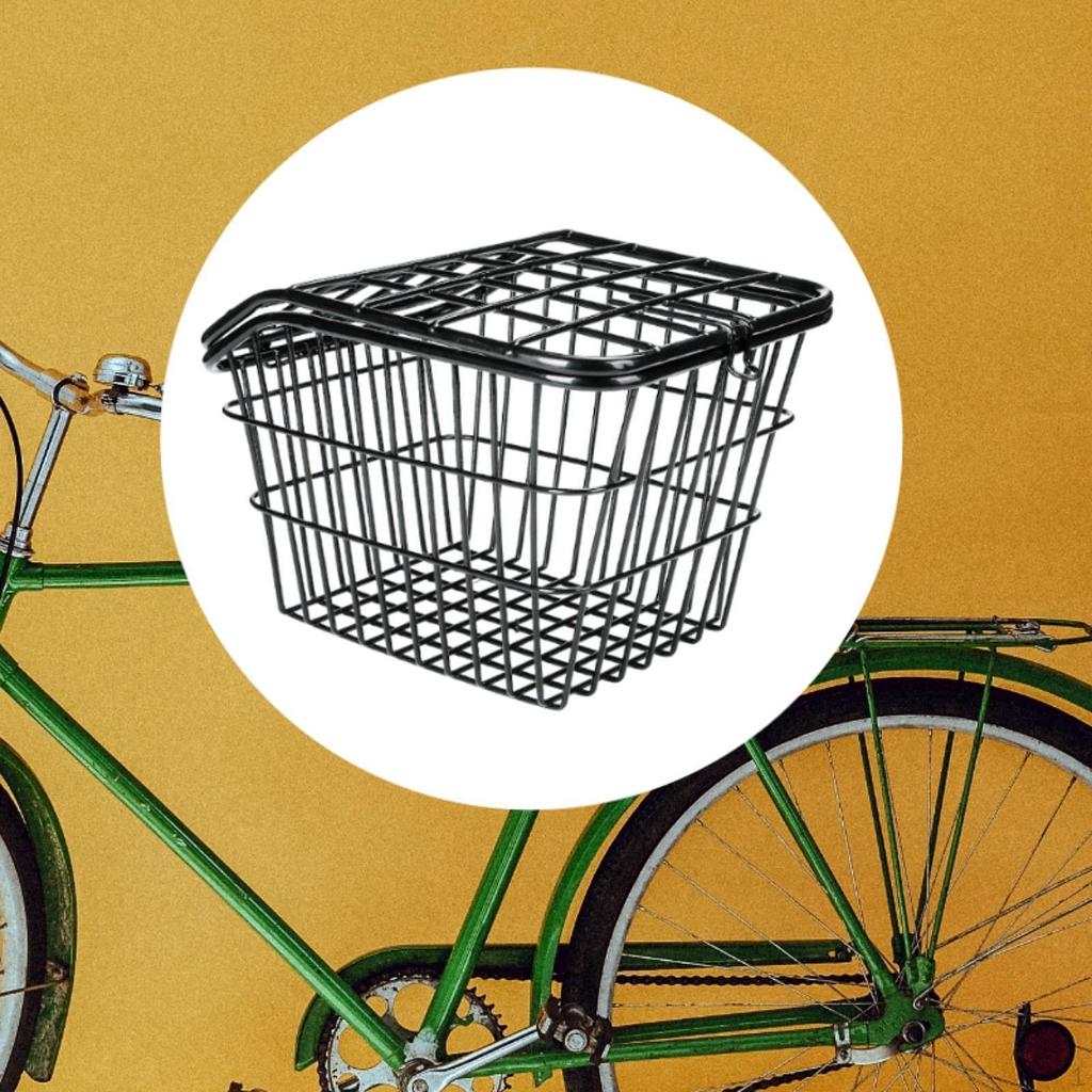 Задняя корзина для велосипеда, металлическая корзина для хранения велосипедов, багажник для велосипедов