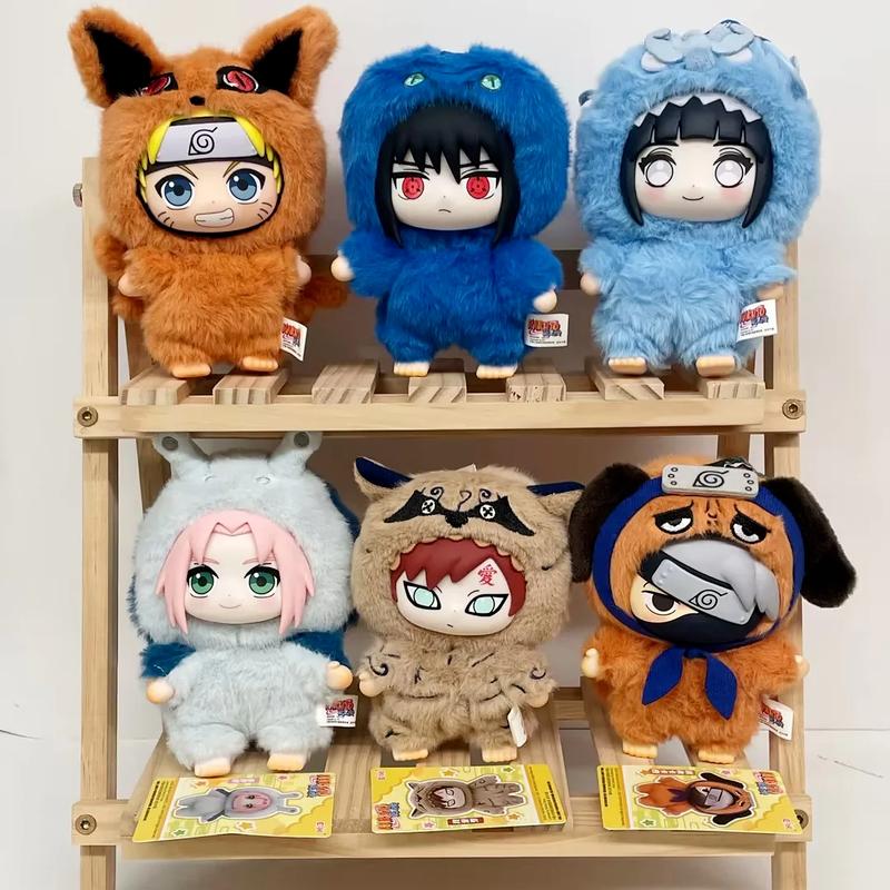 Оригинальный EAKI Наруто Blind box Серия Shippuden Party Мягкая плюшевая игрушка Модный орнамент Коллекционная игрушка Подарки на День рождения Рождество