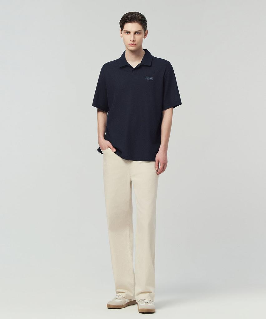DUVETICA Trentino (Dark Navy) (Men'S Short-Sleeve Polo Shirt)