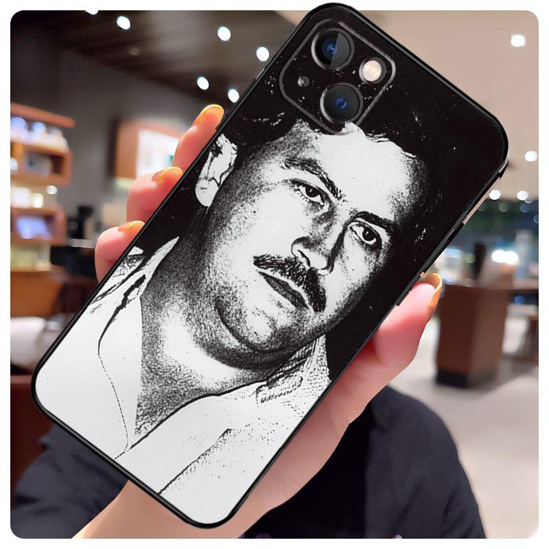 Чехол Pablo Escobar Narcos для iPhone 14 Pro Max 16 15 11 12 13 17 Pro Max mini 15 16 Plus 16e 17 Air