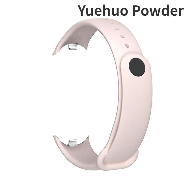 Ремешок LUJING для Xiaomi Mi Band 8, силиконовый спортивный ремешок, раздвижной демонтажный браслет для Mi Band 8, NFC браслет, аксессуары для умных часов