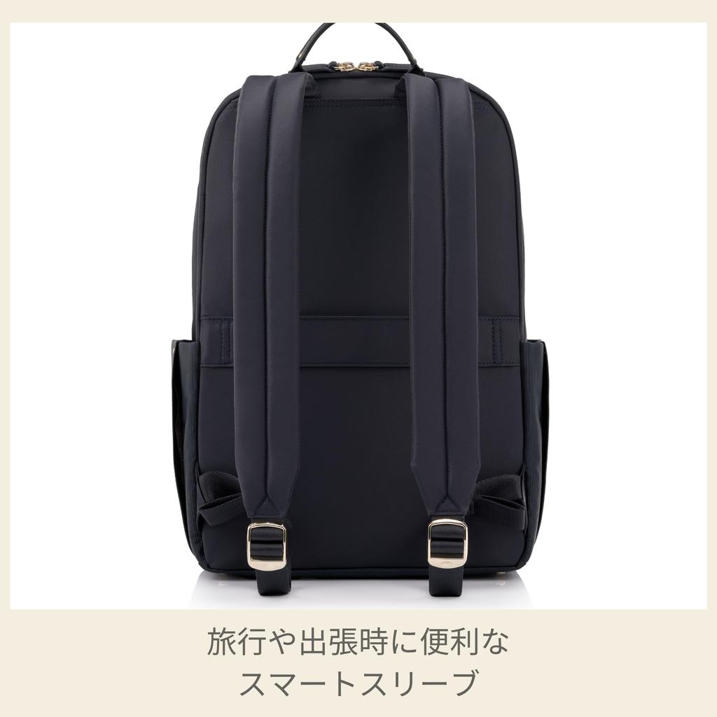 Женский рюкзак Samsonite Audrina, 15,6", деловая сумка, подходит для 15,6-дюймового ноутбука, легкий, цвет Эбеновое дерево